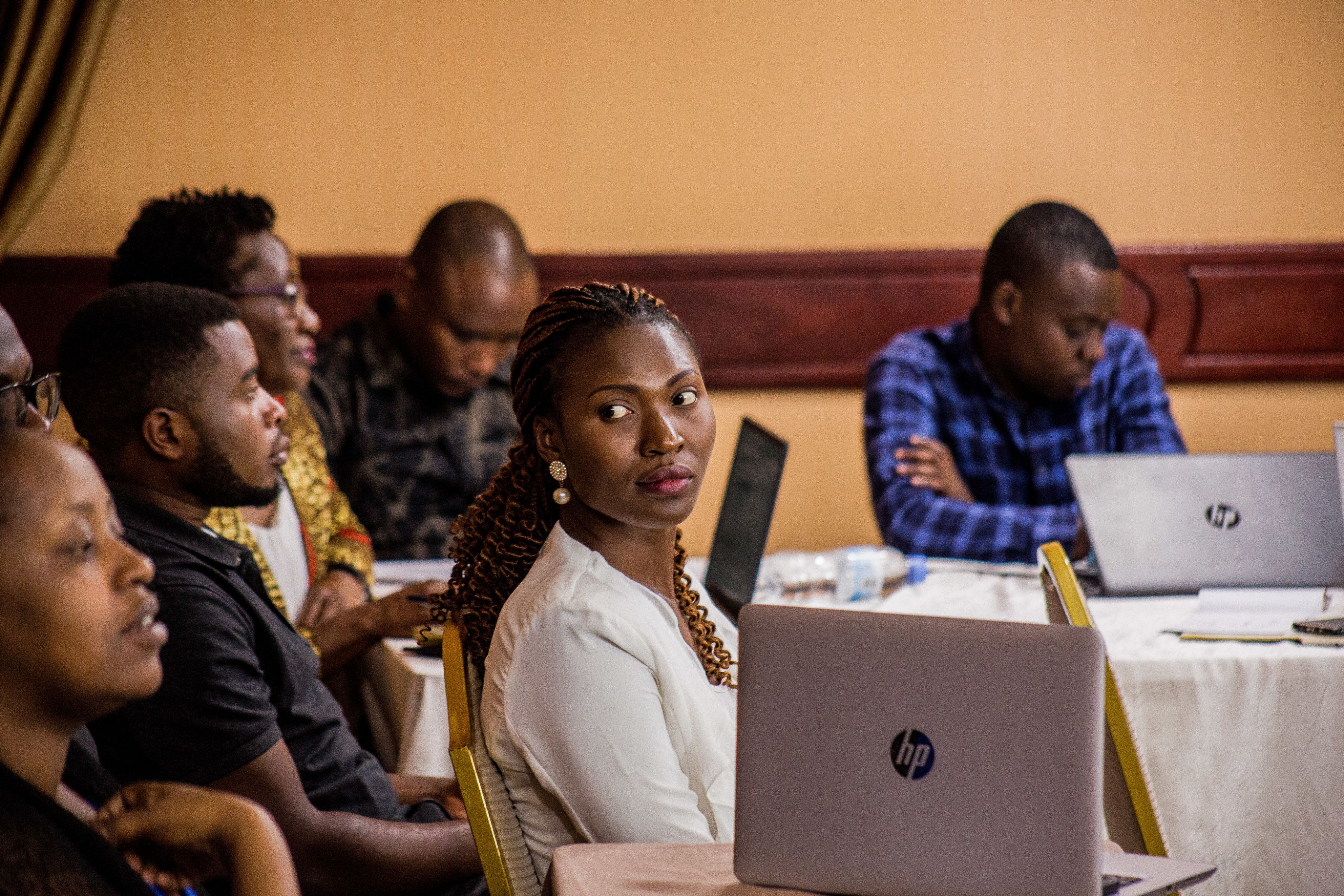 A group of attendees at a Making Abortion Safe meeting in Rwanda
